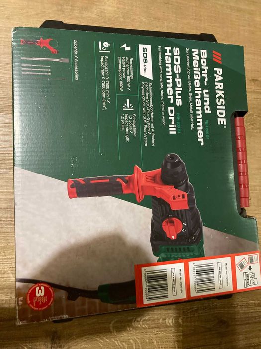 Młotowiertarka Parkside PBH 800 B1