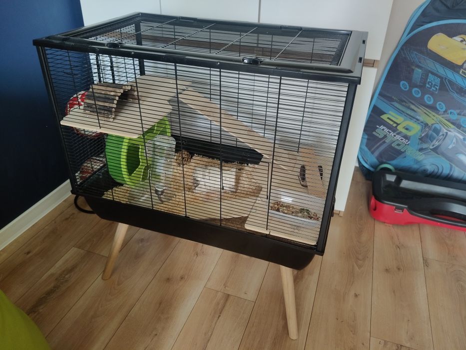 Klatka dla chomika pełne wyposażenie