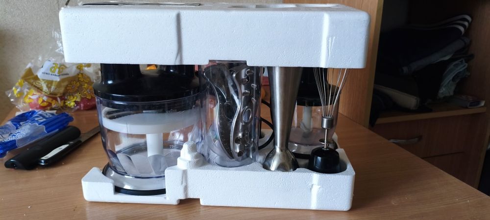 Braun MQ785 Multi Quick Hand Blender, 750 Watt Silver Black