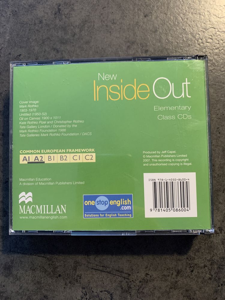 New Inside Out Elementary Class CDs