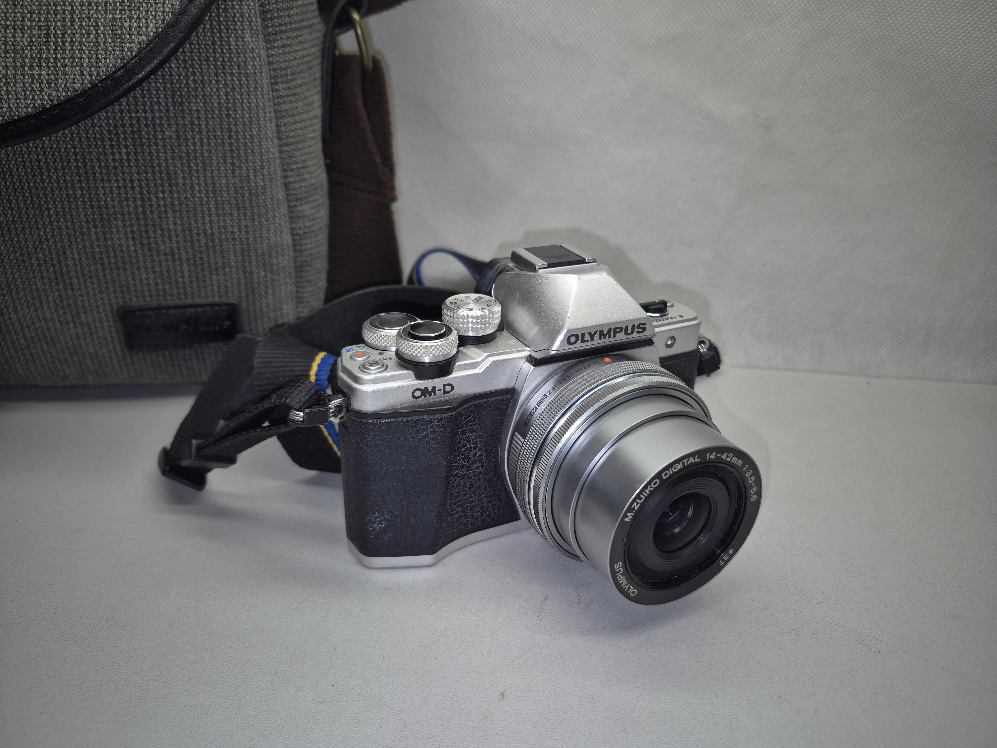 Aparat Olympus E-M10 Mark II 2 obiektywy; Madej S.C. Igielna Jasło