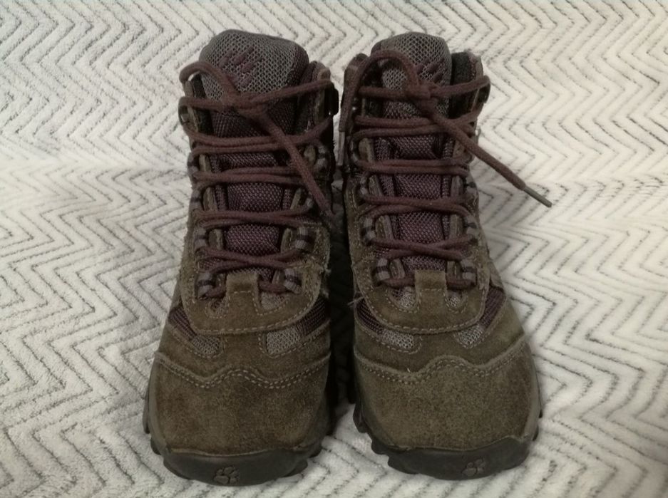 Buty trekkingowe Jack Wolfskin roz.31 , trapery wodoodporne , skóra
