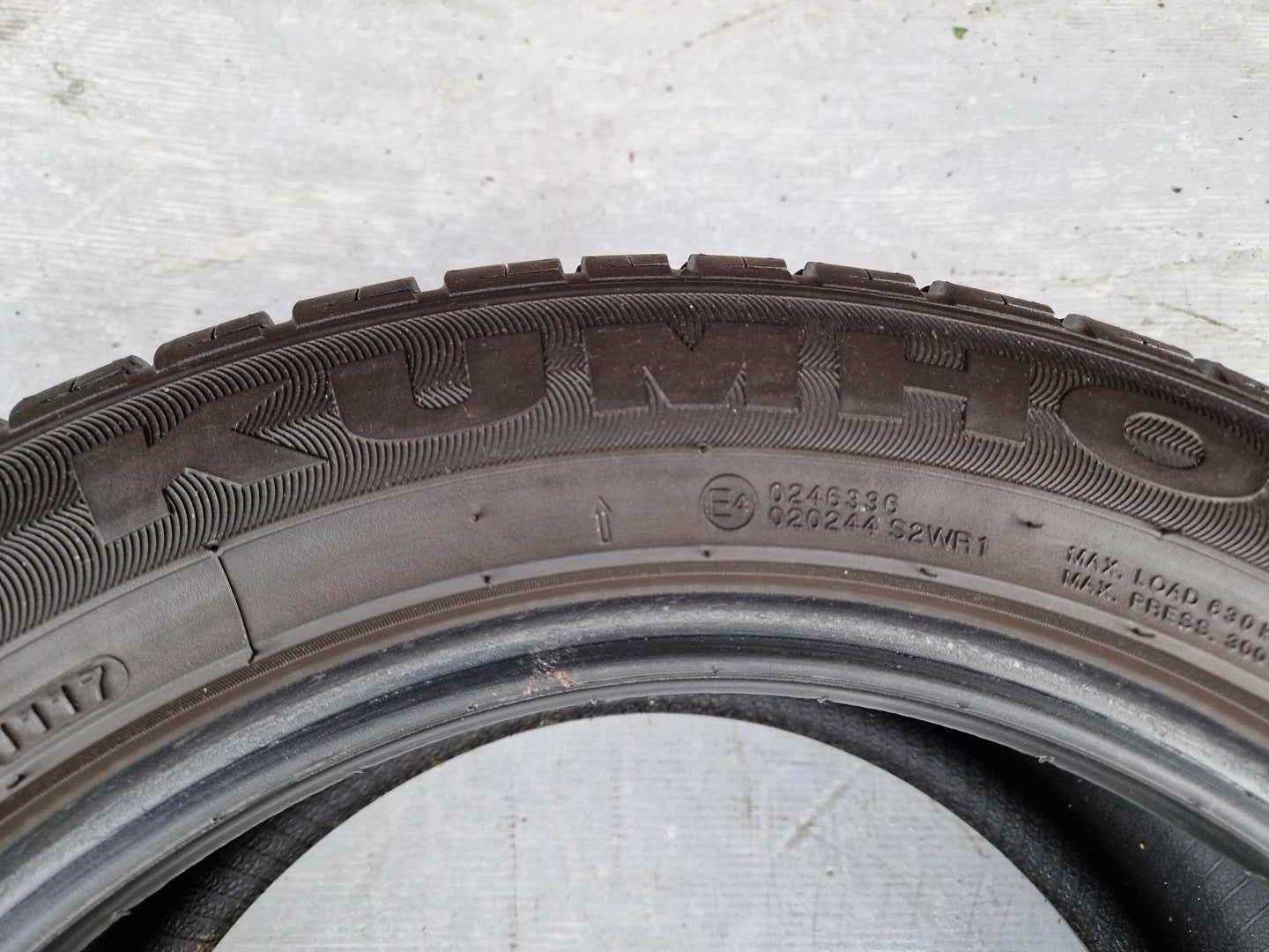2szt KUMHO SolusVier AllWeather 225/50/16 92V 6,5mm Opony Całoroczne