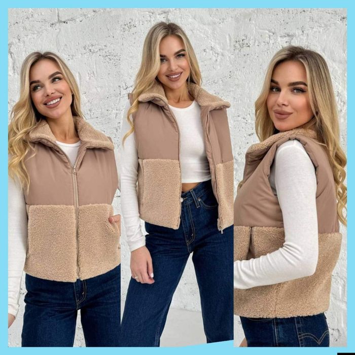 Розпродаж!!!Тепла жіноча жилетка. Синтепон 200  розпродаж 580 грн!