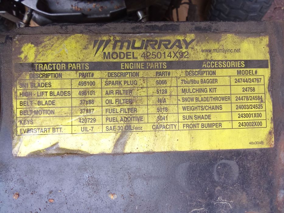 TRAKTOREK Kosiarka Murray 15.5
