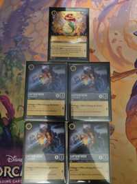 5 kart do gry TCG Disney Lorcana