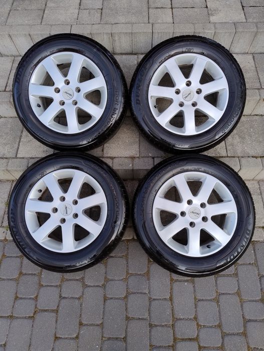 Koła Autec opony Dunlop 195/65/R15 5x114,3 - komplet Mazda Honda Kia