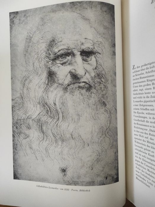 Stary Album 1952 , Leonardo Da Vinci grafiki