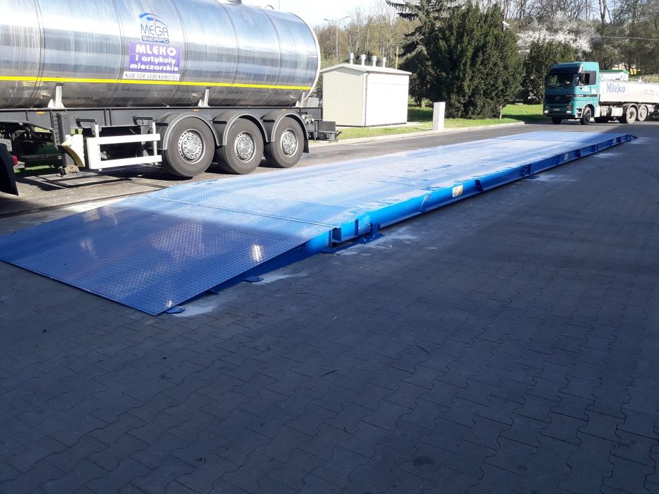 Waga samochodowa 18m 60t z najazdami nie wymaga fundamentow