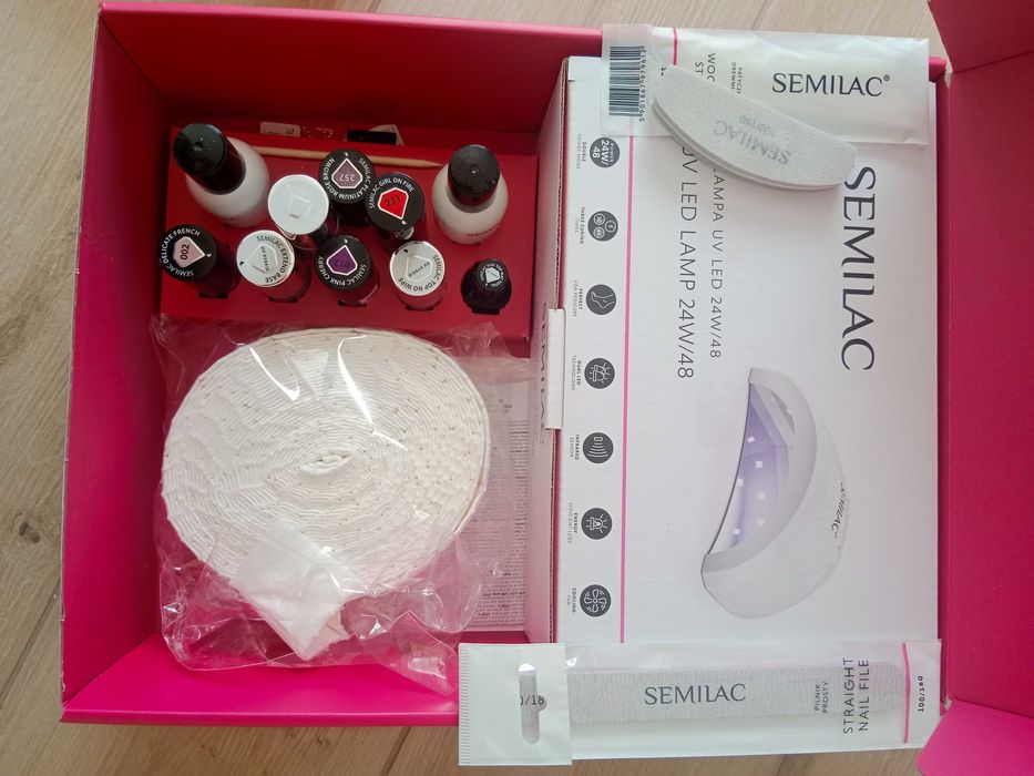 Zestaw do hybryd Semilac LOVE ME 48/24W UV LED