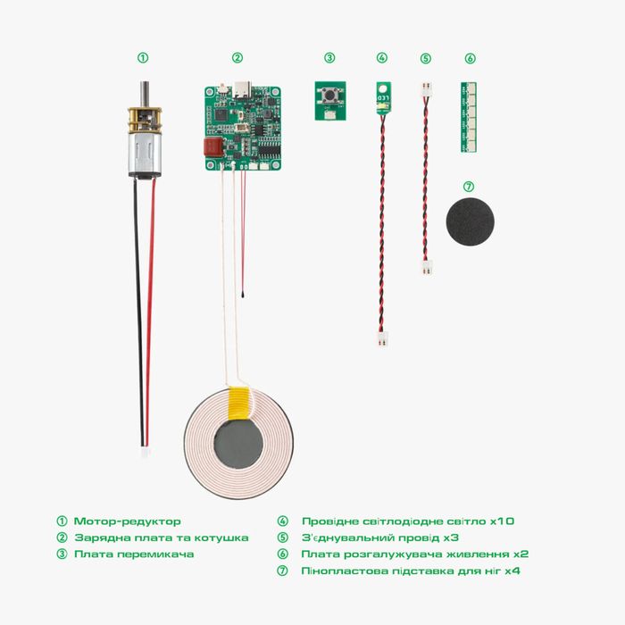 Bambu lab K012  Набір  для виготовлення Бездротової зарядки A1 mini