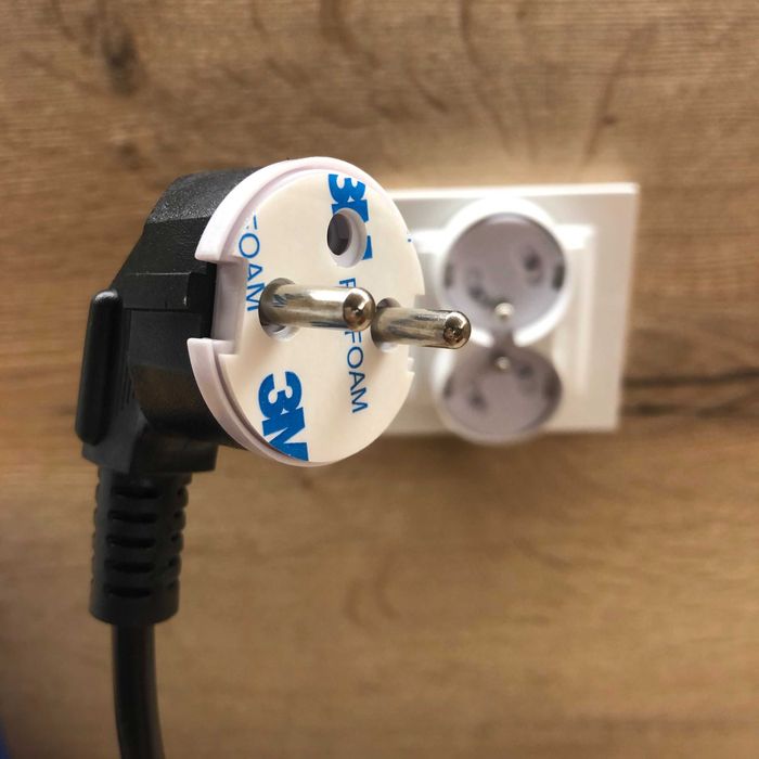 15x Zaślepki Blokady Gniazdek Kontaktów z Bolcem dla dzieci