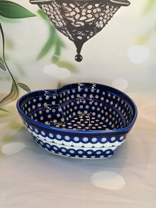 *Miska ceramiczna Bolesławiec sałatkowa1.2L ceramika Bolesławiec Z.C.B