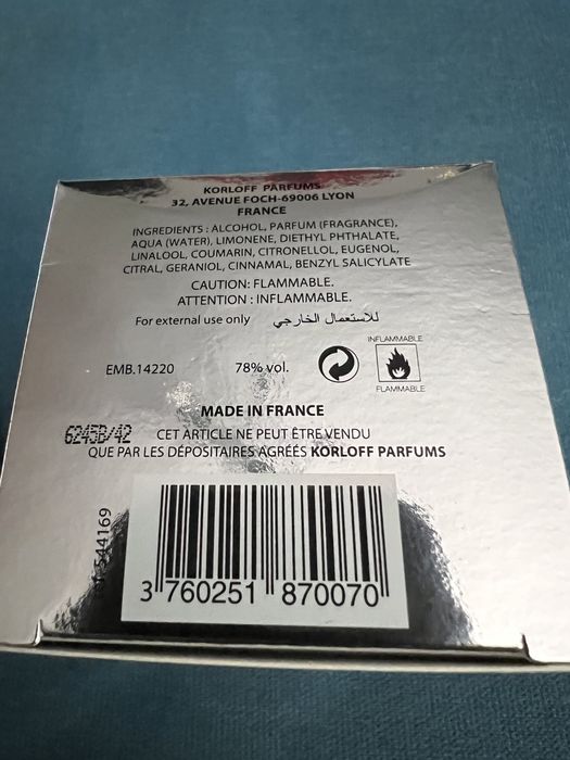 Korloff Silver Wood 88 ml