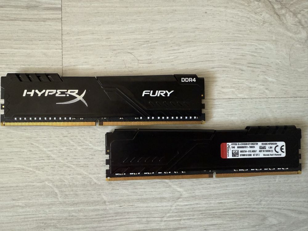 Оперативна пам’ять HyperX Fury DDR4 64GB [2x32] 3000MHz