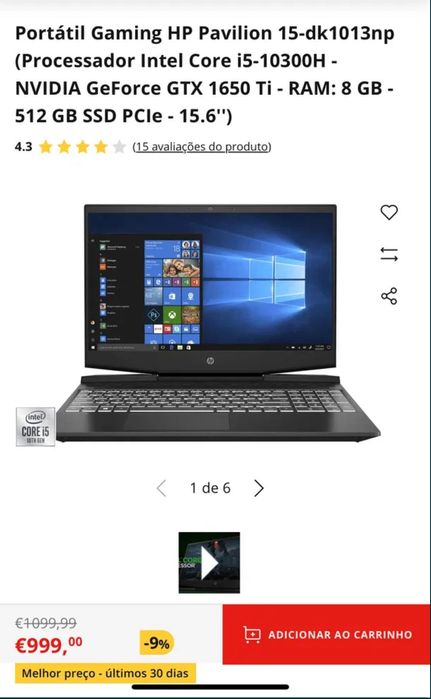 Computador HP como novo