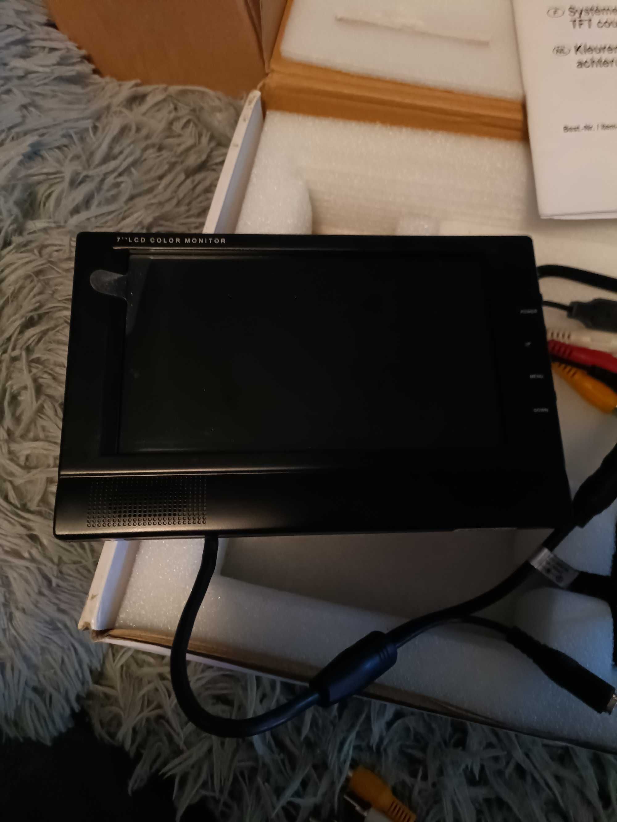 Monitor do kamery monitoringu video 7" Conrad ELECTRONIC LCD pilot
