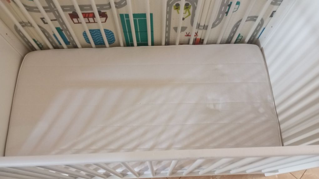 Berço e colchão bebe ikea SMÅGÖRA 60x120