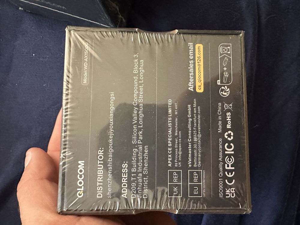 NOWE ZAPLOMBOWANE!!Wzmacniacz sygnału Wi-Fi QLOCOM AX1500