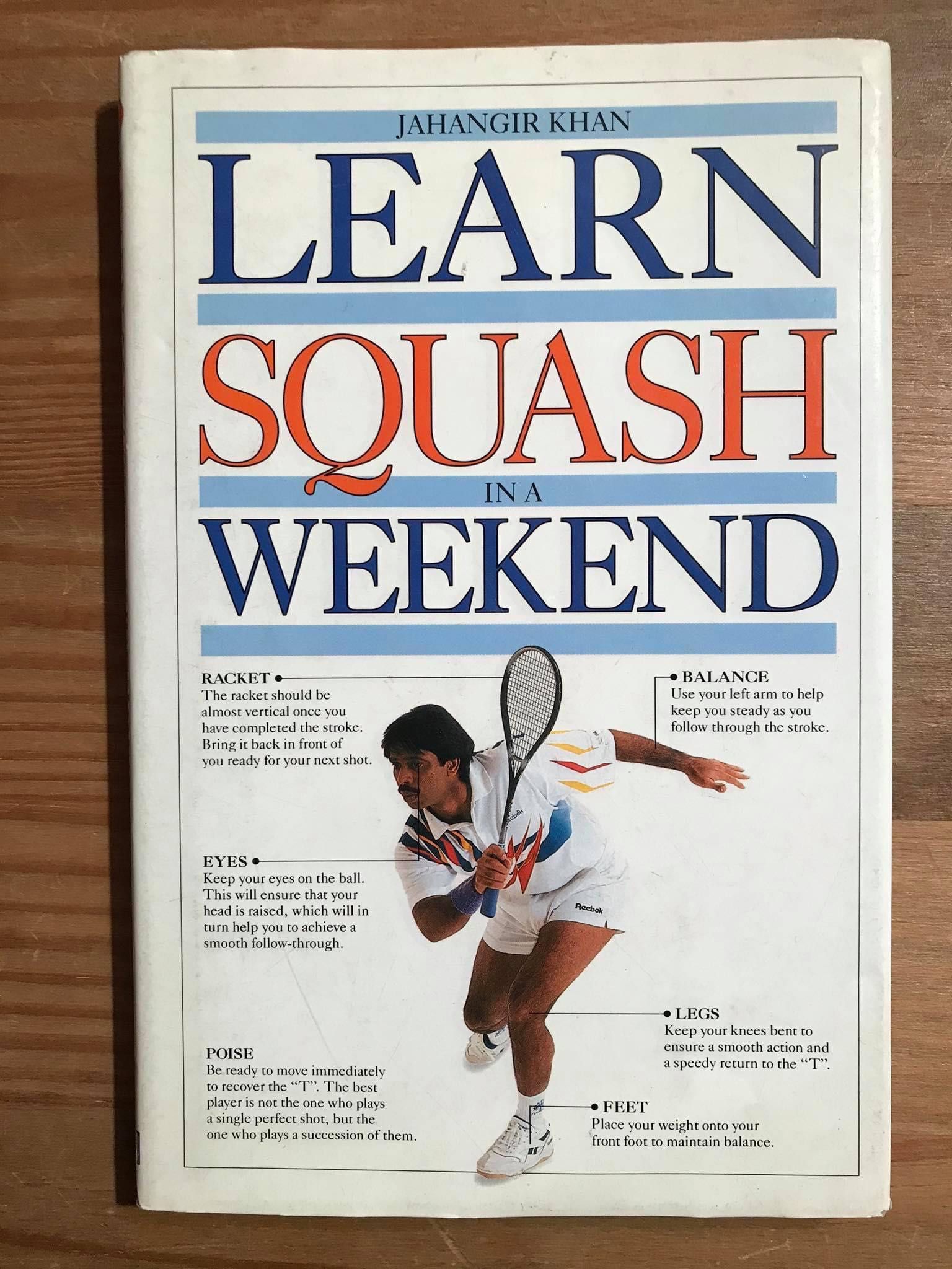 Learn Squash in a Weekend - Jahangir Khan (portes grátis)