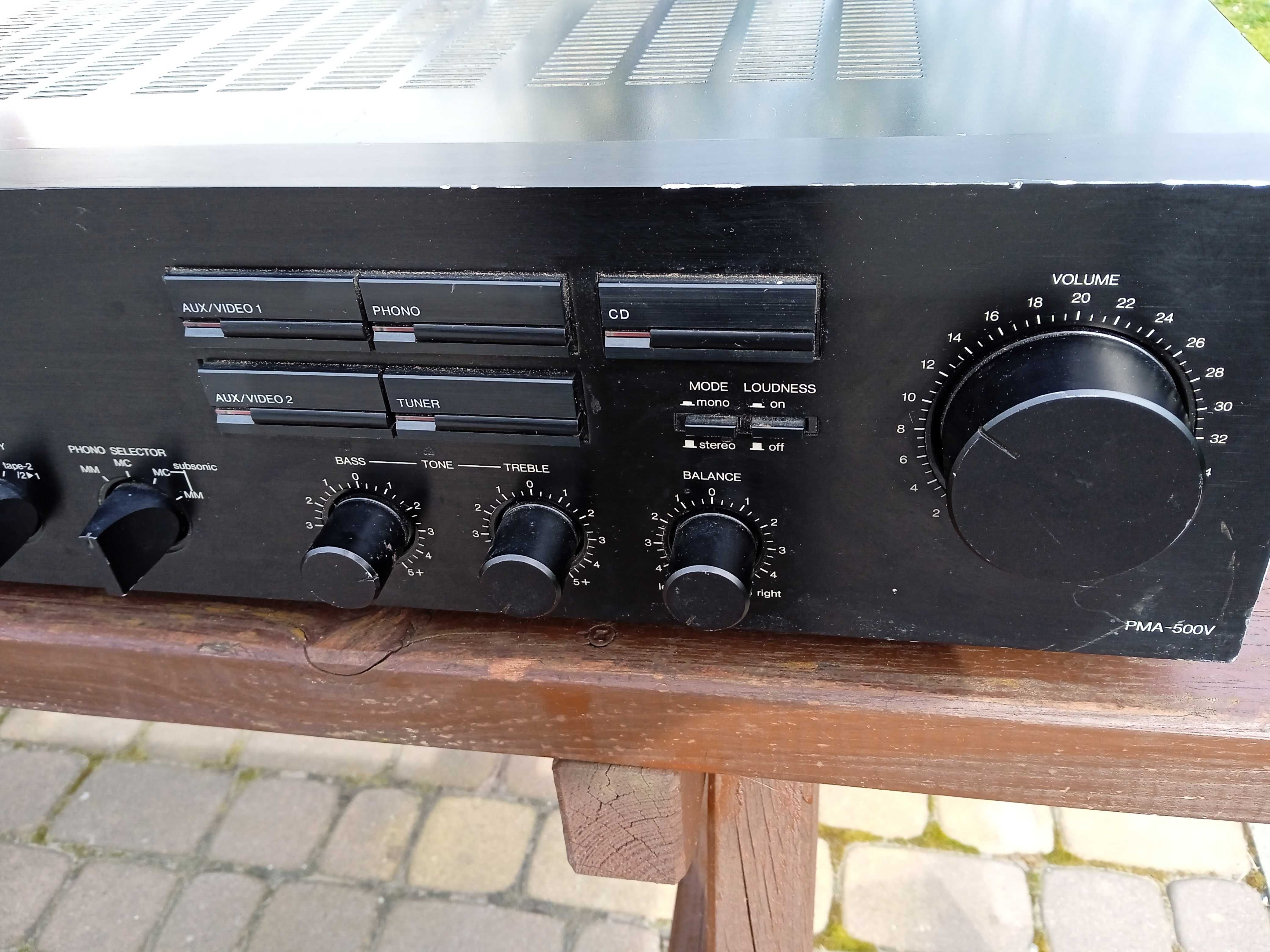 Wzmacniacz stereo Denon PMA-500A. Uszkodzony.