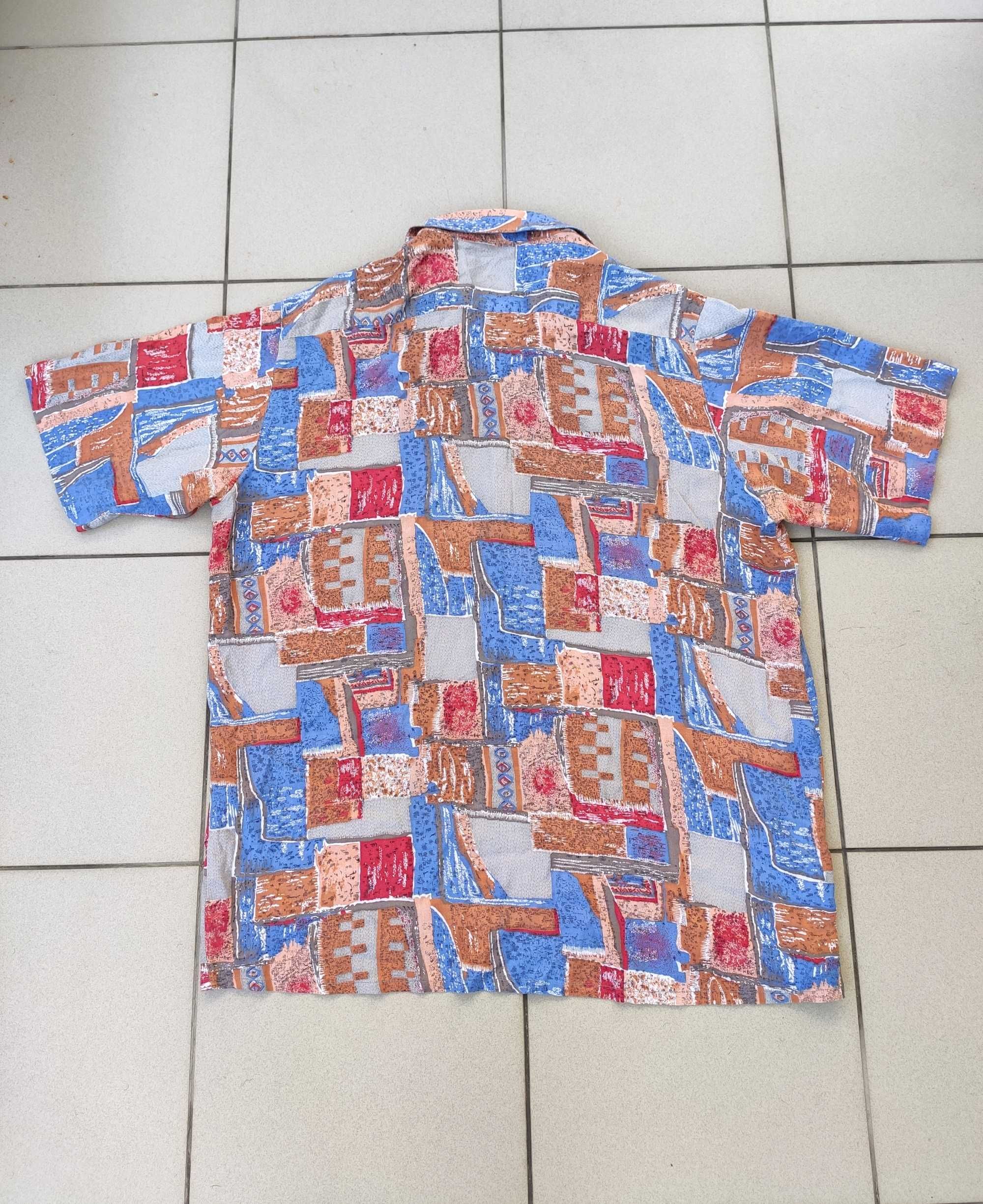 Vintage koszula hawajska letnia plażowa wakacyjna vintage r. L