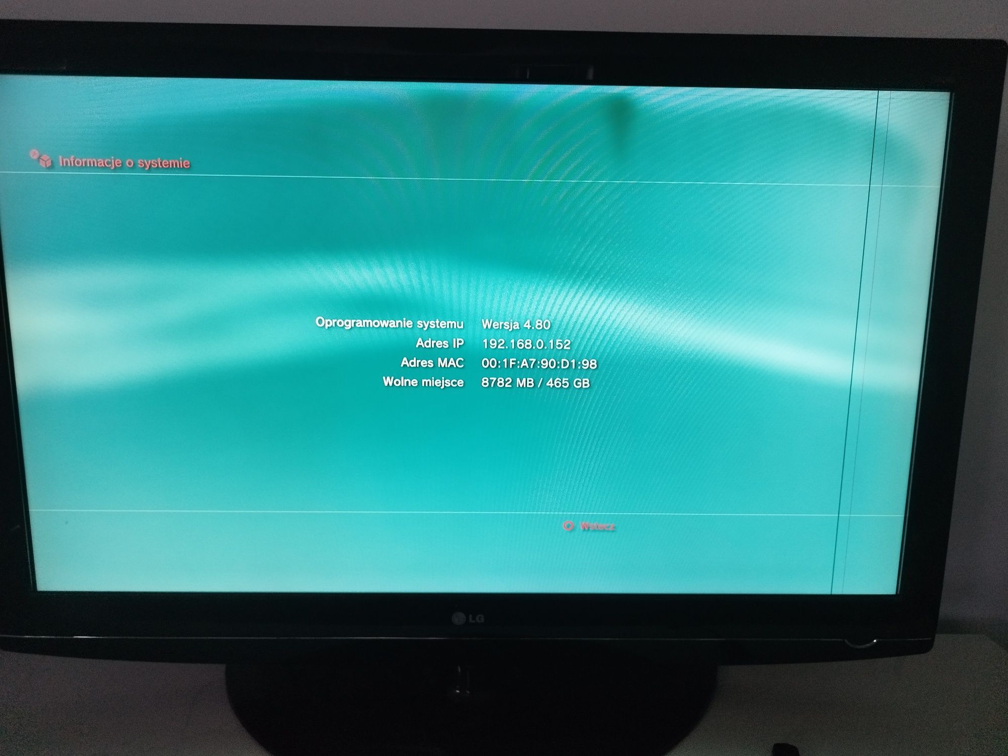 PS3 CECHL04 CFW Cobra 7.3 + 2 pady, dysk 500gb