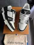 Louis Vuitton LowLvTrainerBlack Oryglnał Obuwie sportowe 43