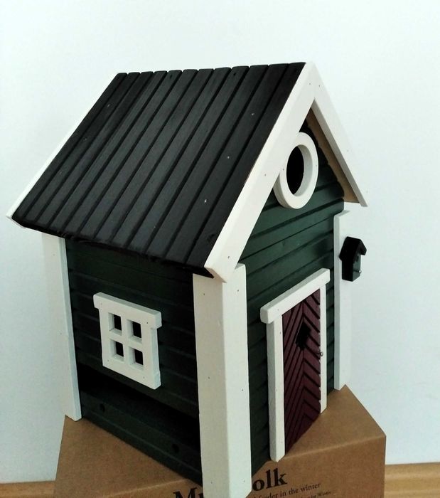 NOWY Karmnik dla ptaków, budka lęgowa Wildlife Garden, okazja WYSYŁKA