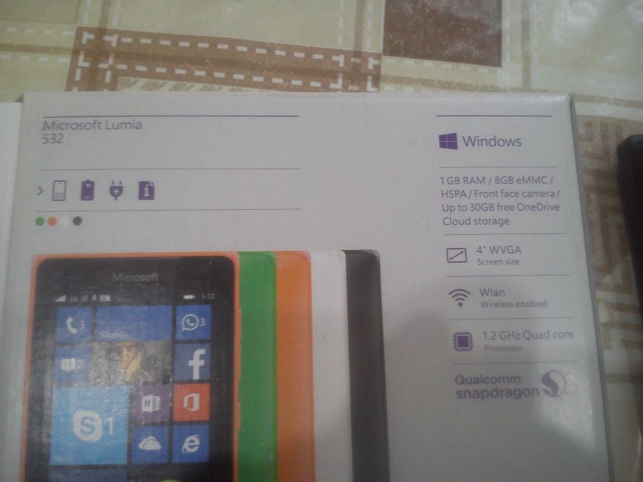 smartfon telefon Microsoft Lumia 532 8GB czarna