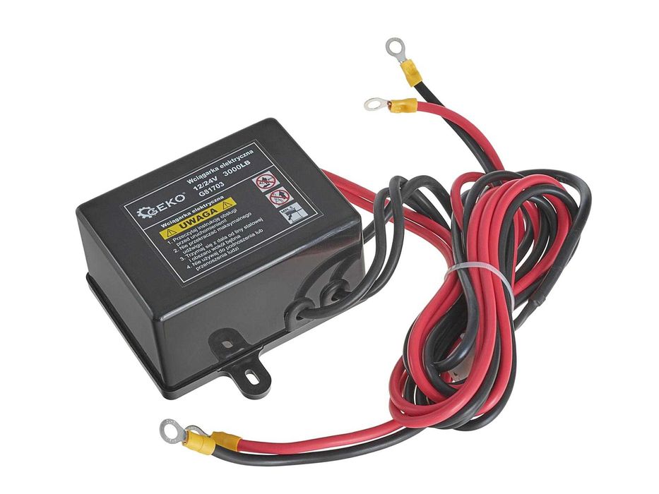 WYCIĄGARKA wciągarka ELEKTRYCZNA 12V 3000LB 1,2 KM 12m 1361kg 1957