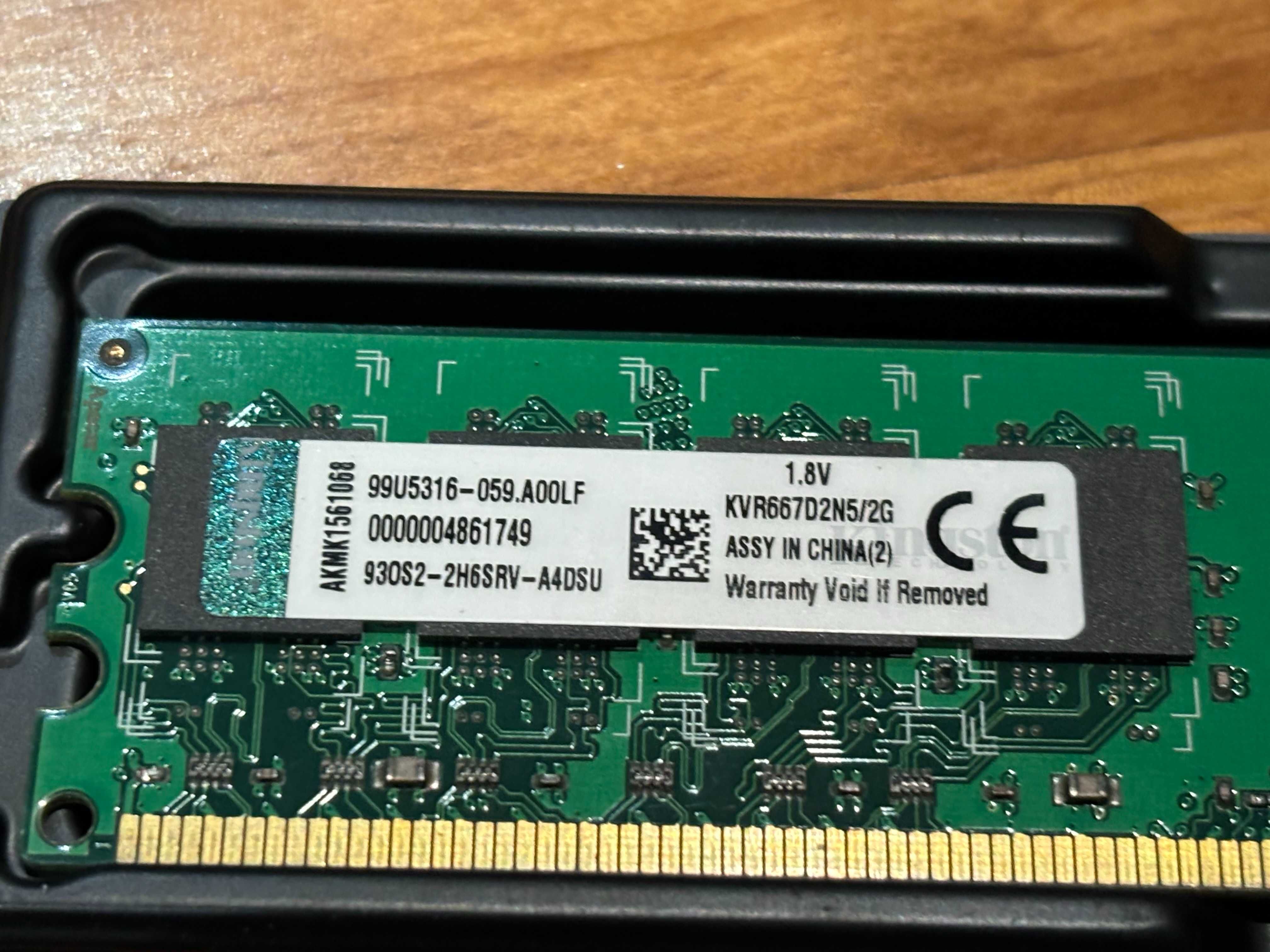 8 Memórias DDR2 KINGSTON 2G