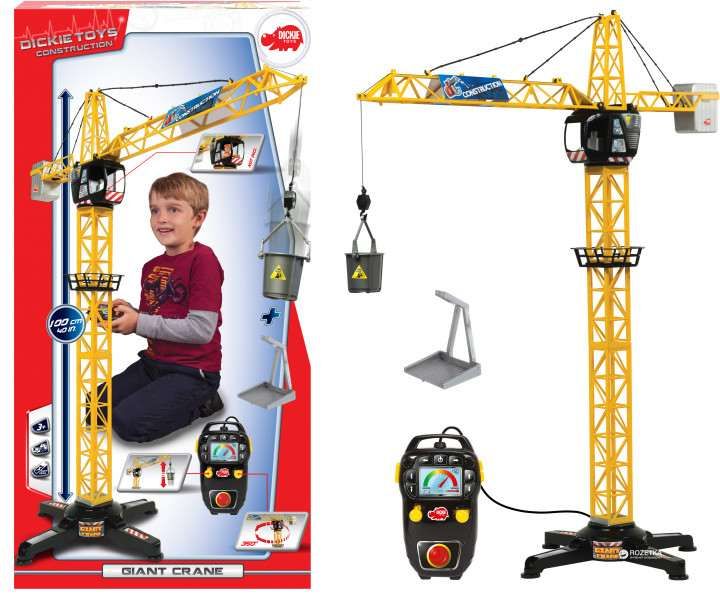 Башенный Кран 100 см на дистанционном Dickie 3462411