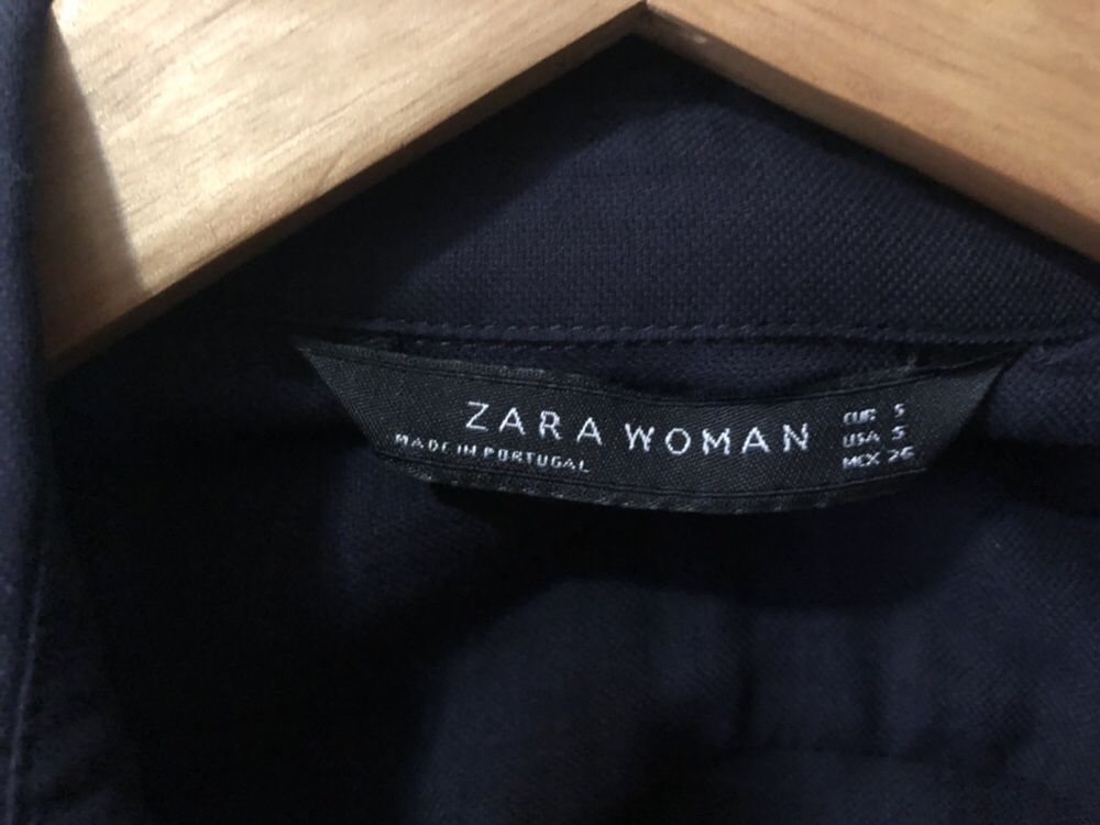 Camisa azul escuro - Zara