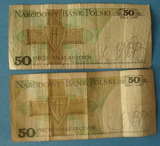 50 złotych Karol Świerczewski 1988r seria HZ i HB