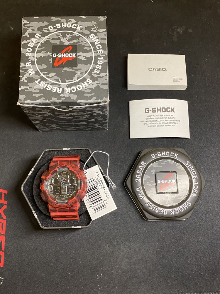 Часы Casio G-Shock GA-100CM-4AER