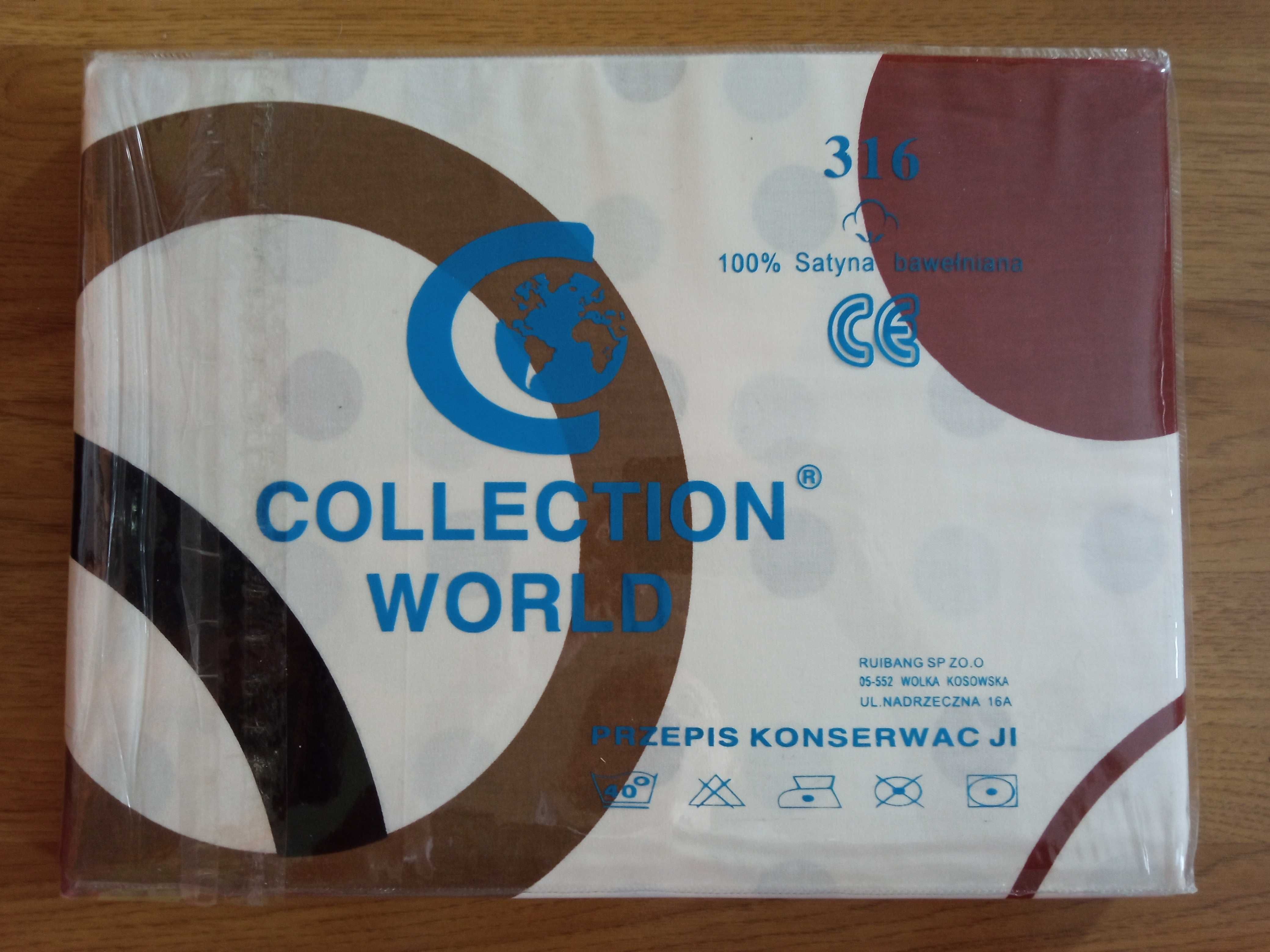 Pościel 160x200 Satyna bawełniana collection world