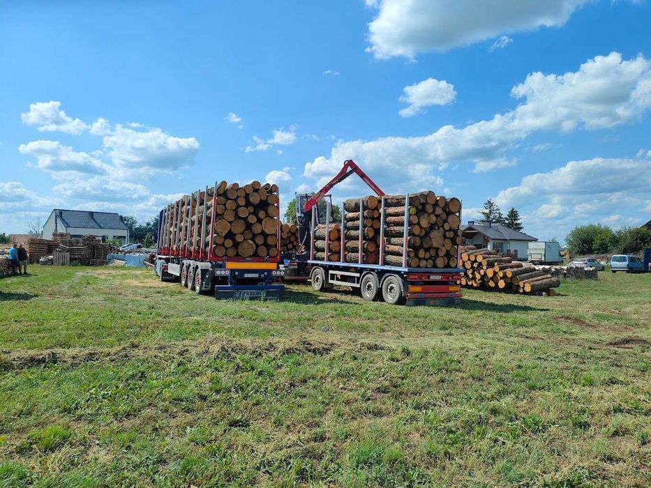 !! PROMOCJA !! - Drewno kominkowe [ układane na paletach ]