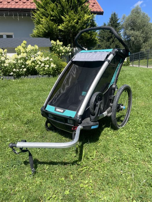 2w1 THULE Chariot Lite 1  przyczepka rowerowa - spacerówka terenowa