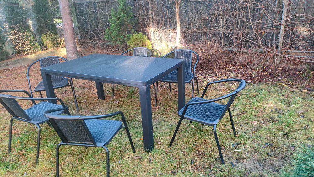 Sprzedam stół ogrodowy z krzesłami