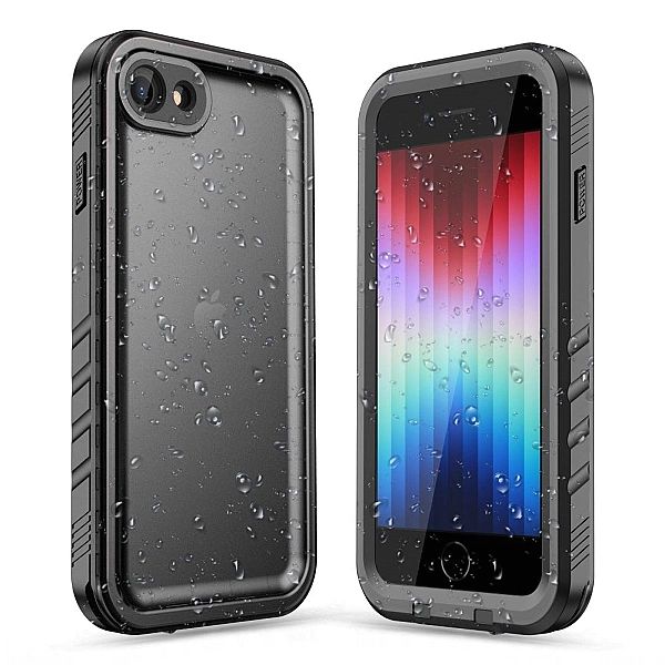 Etui Wodoodporne Shellbox do iPhone 7 / 8 / Se 2020 / 2022 Black