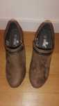 Botas castanhas - 37 - fabricado em Portugal