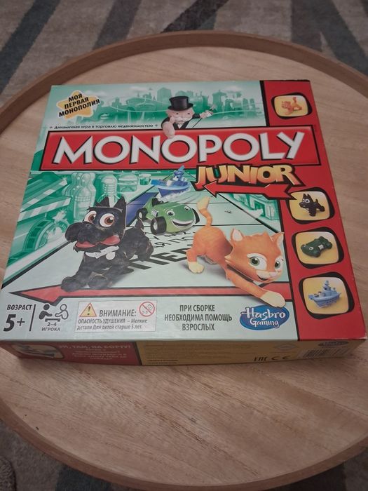 Настільна гра  MONOPOLY  JUNIOR  Hasbro