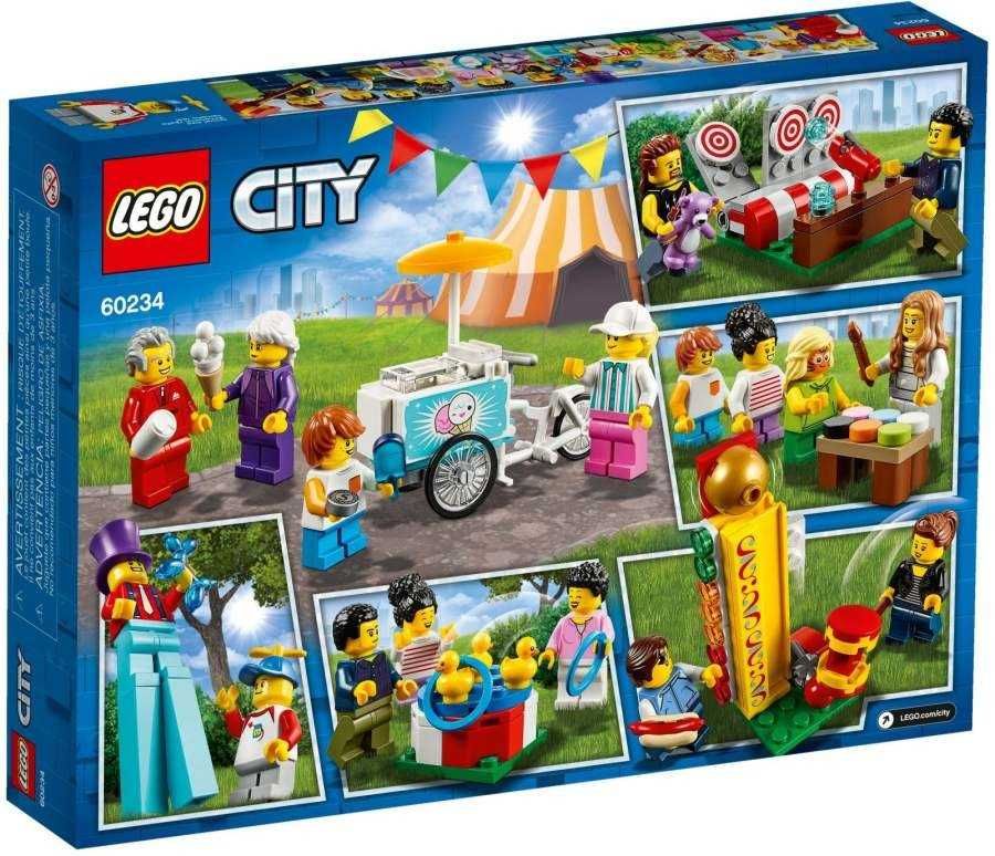 Lego City 60234 Комплект минифигурок Весёлая ярмарка. В наличии