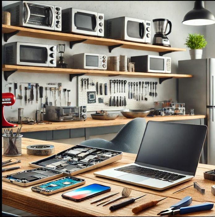 Ремонт телефонов компьютеров и бытовой техникой