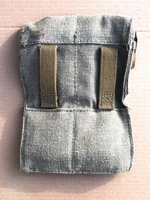 Подсумок брезентовый на 3 магазина