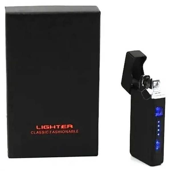 Электроимпульсная USB-315 зажигалка Lighter ZGP-23 в подарочной упаков