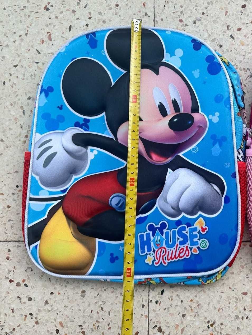 Mochila Infantil Mickey 3D - Nova!