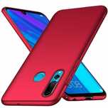 Ultracienkie Etui Msvii Simple Do Huawei P Smart Plus Czerwony