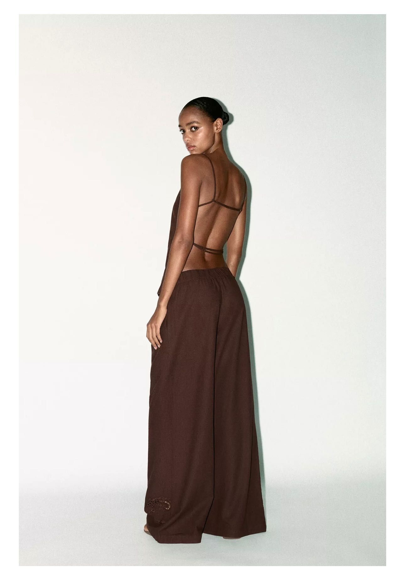 Костюм з льону, лляний Zara, XS